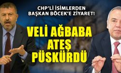CHP’li isimlerden Başkan Böcek’e ziyaret! Veli Ağbaba ateş püskürdü