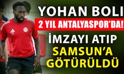Yohan Boli 2 yıl Antalyaspor’da! İmzayı atıp Samsun’a götürüldü