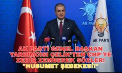 AK Parti Genel Başkan Yardımcısı Çelik’ten CHP'ye zehir zemberek sözler! "Husumet şebekesi!"