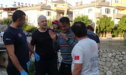Alkolün etkisiyle su kanalına düşen adam köpek sayesinde fark edildi