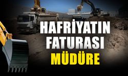 Eylemin faturası Hafriyat Şube Müdürüne... Hafriyat Şube Müdürü görevden alındı