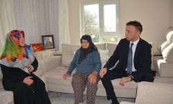 Başsavcı Kapıcı'dan şehit ailesine ziyaret