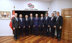 Bakan Uraloğlu,’ndan Ankara Ticaret Odası’nı (ATO) ziyaret