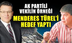 Ak Partili vekilin örneği Menderes Türel’i hedef yaptı