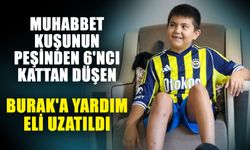 Muhabbet kuşunun peşinden 6'ncı kattan düşen Burak'a yardım eli uzatıldı