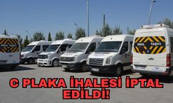 Antalya Büyükşehir Belediyesi'nin C plaka ihalesi iptal edildi!
