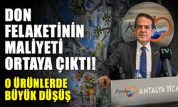 Don felaketinin maliyeti ortaya çıktı! O ürünlerde büyük düşüş