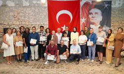 Sanatseverlerin vazgeçilmezi Uluslararası Finike Suluboya Festivali sona erdi
