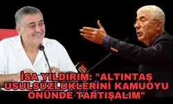 Aksu Belediye Başkanı İsa Yıldırım'dan Başkan Kamacı'ya sert cevap! "Altıntaş usulsüzlüklerini kamuoyu önünde tartışalım"