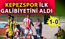 Kepezspor ilk galibiyetini aldı 1-0