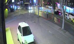 Antalya'da halk otobüsünün yayaya çarptığı kazanın güvenlik kamerası ortaya çıktı
