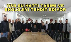 MHP Korkuteli İlçe Başkanlığı'ndan kritik uyarı! OSB su hattı tarımı ve ekolojiyi tehdit ediyor