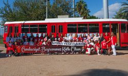 Nostalji Tramvayı’nda 29 Ekim Cumhuriyet Bayramı coşkusu