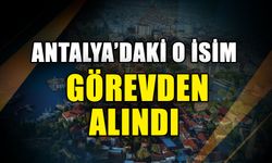 Antalya PTT Baş Müdürü Sefa İnce görevden alındı