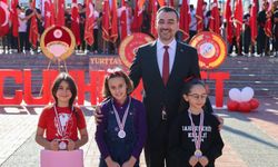 Cumhuriyet'in 102. yıl dönümü Manavgat’ta resmi tören ile kutlandı