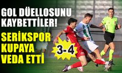 Gol düellosunu kaybettiler! Serikspor kupaya veda etti: 3-4