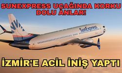 SunExpress uçağında korku dolu anlar! Uçak İzmir'e acil iniş yaptı