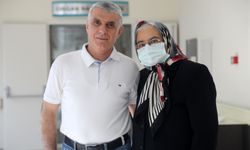 37 yıllık eşinin böbreğiyle yaşama tutundu