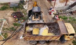 Aksu zabıtasından hızlı müdahale