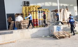 Aksu’da 25 ton ürün imha edildi