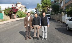 Alanya Belediyesi Sigorta Caddesi’ni yeniden düzenledi