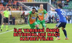 İlk yarısını önde bitirdikleri maçı kaybettiler... Alanyaspor evinde Kasımpaşa’ya yenildi 1-2