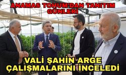 Anamas Tohum’dan tanıtım günleri... Vali Şahin ARGE çalışmalarını inceledi