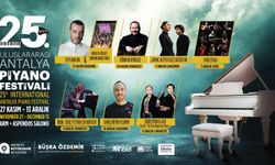 Antalya’nın çeyrek asra ulaşan piyano festivali başlıyor