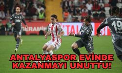 Bir darbe de Beşiktaş’tan: 1-3... Antalyaspor evinde kazanmayı unuttu