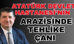 Cavit Arı’dan hastane uyarısı! Atatürk Devlet Hastanesi’nin arazisinde tehlike çanı