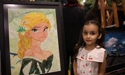 Küçük yeteneklerin, büyük eserleri sergilendi