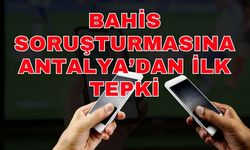 Bahis soruşturmasına Antalya’dan ilk tepki! 9 oyuncusu sevk edilen kulüpten dikkat çeken açıklama