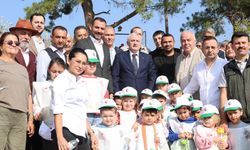 Başkan Vekili Çiçek, 11 Kasım milli ağaçlandırma günü fidan dikimine katıldı