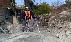 Belediye ekipleri çalışma sırasında insan kemikleri buldu!