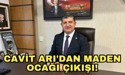 Milletvekili Cavit Arı'dan maden ocağı çıkışı!