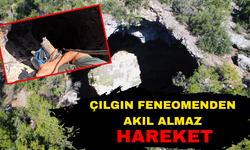 Antalyalı fenomen 90 metrelik obruğa iniş anını kaydetti