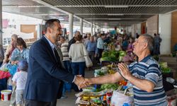 Manavgat Belediye Başkan vekili Çiçek, esnaf ve vatandaşlarla buluştu