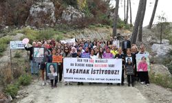 Fidanlar kadına karşı şiddetle mücadele için toprakla buluştu