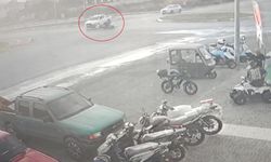 Kamyonetle çarpışıp motosikletiyle 25 metre sürüklendi