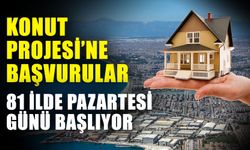 Konut Projesi’ne başvurular 81 ilde pazartesi günü başlıyor