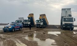 Manavgat’ta kum hırsızlığına suçüstü