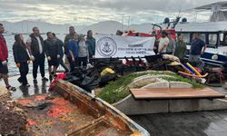 Marmaris'te sezon sonu deniz dibi temizliğinde çıkanlar şaşırttı