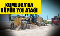 Kumluca’da büyük yol atağı