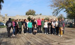 Perge'de 'Öğrenmenin yaşı yoktur' gezisi