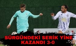 Sürgündeki Serik yine kazandı 3-0