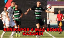 Lig sonuncusunu kolay geçtiler 4-0... Serikspor 6 maç sonra kazandı