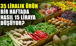 35 liralık ürün bir haftada nasıl 15 liraya düşüyor?
