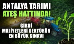 Antalya tarımı ateş hattında! Girdi maliyetleri sektörün en büyük sınavı