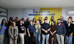 Uluslararası Proje Katılımcıları’ndan HUB Antalya Girişimcilik Merkezi’ne ziyaret