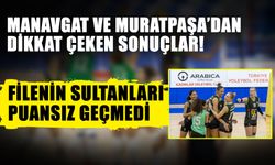 Manavgat ve Muratpaşa’dan dikkat çeken sonuçlar! Filenin Sultanları puansız geçmedi